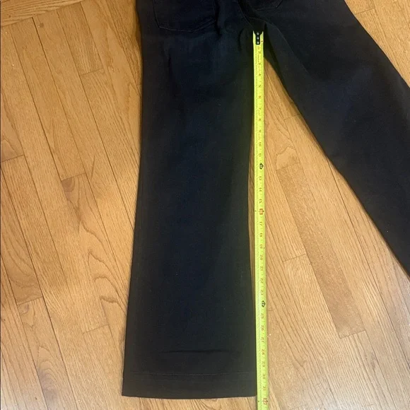 Worn Once $325 ASKK NY Brick House Tuckernuck Wide Leg Jeans in Black 27 (26) - Picture 8 of 13